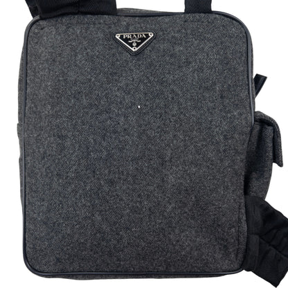 Vintage Prada Wool Sling Bag