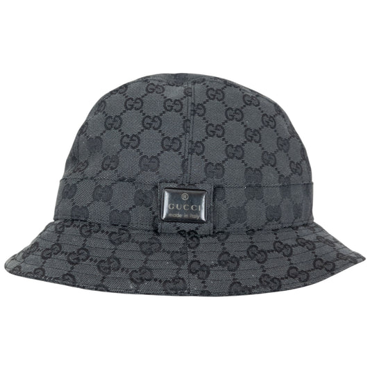 Vintage 2000s Gucci Monogram Bucket Hat Size L
