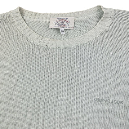 Vintage 90s Armani Jeans Knit Jumper Size XL