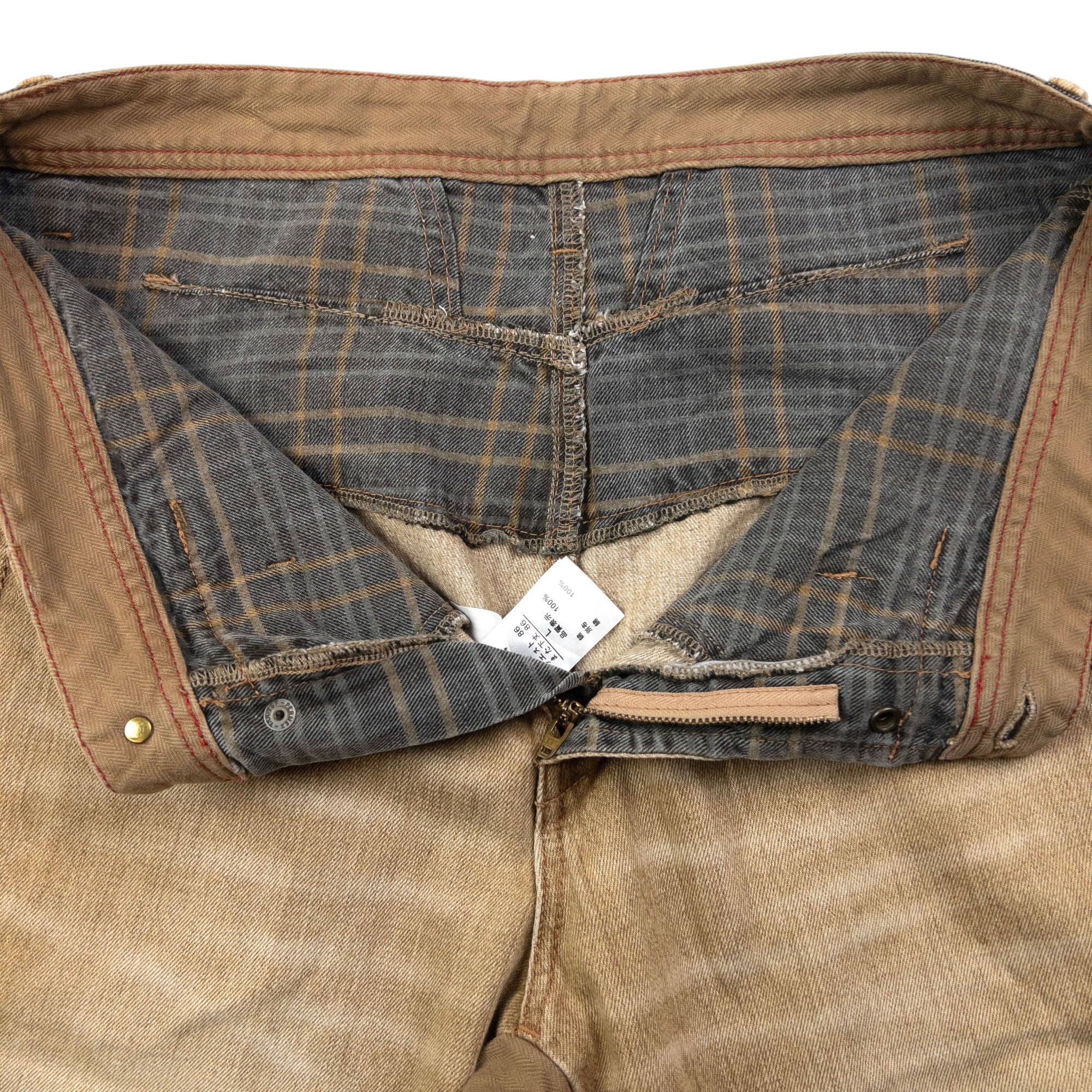 Vintage Marithe + Francois Girbaud Double Waist Denim Jeans Size W33