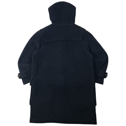 Vintage 2000s Burberry Nova Check Lined Wool Duffle Jacket Size M