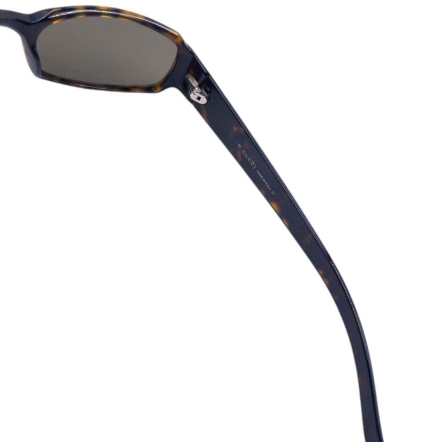 Vintage 2000s Gucci By Tom Ford Tortoise Shell Sunglasses in brown, photo 6