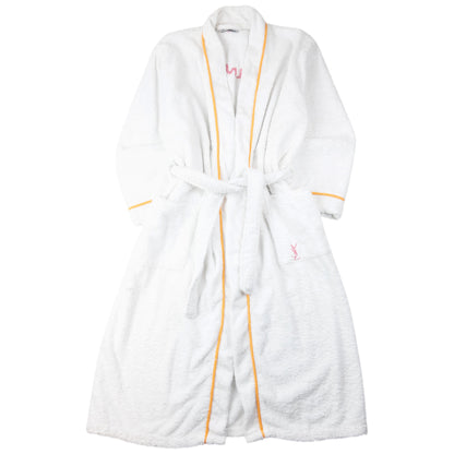 Vintage YSL Yves Saint Laurent Embroidered Dressing Gown Size L