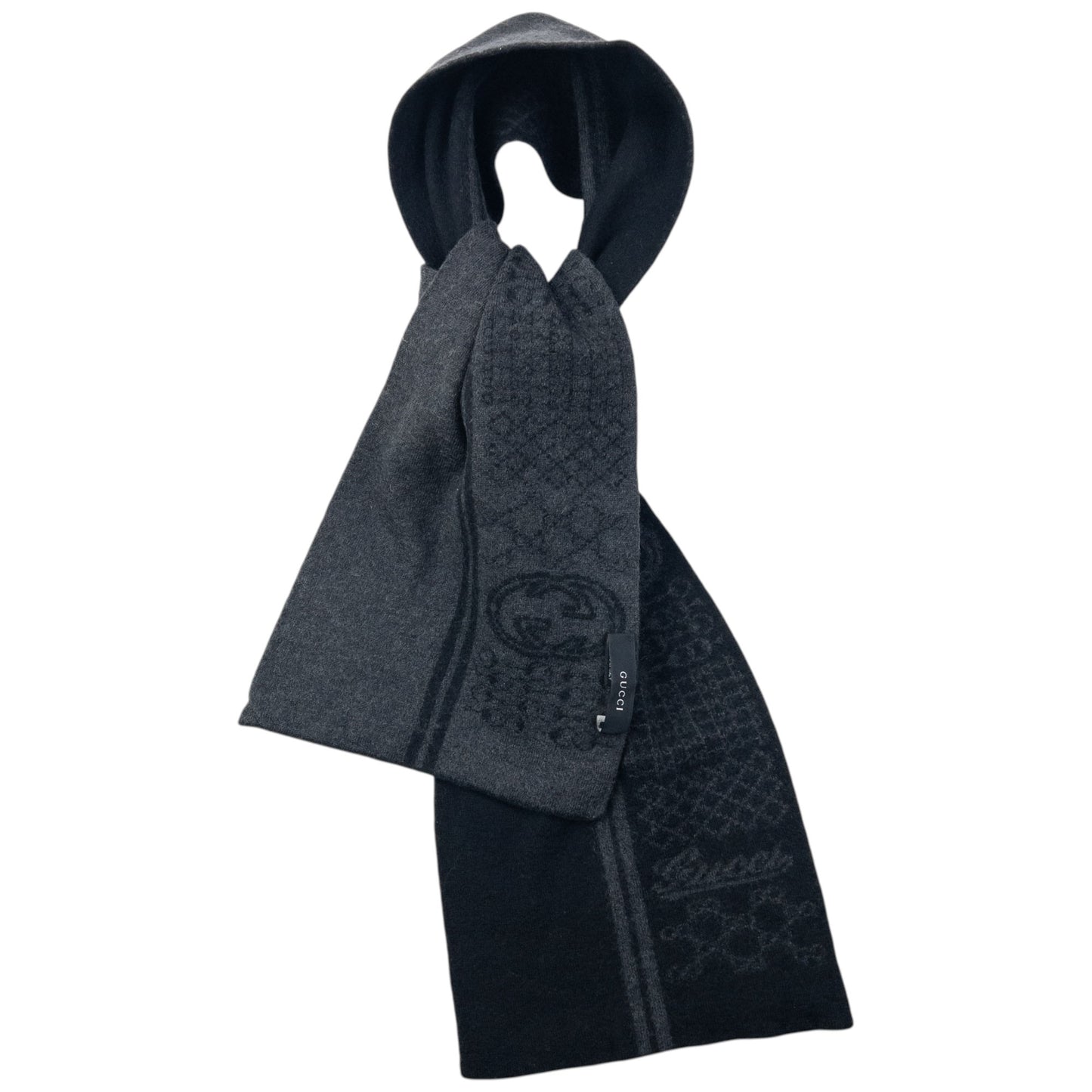 Vintage 2000s Gucci Wool Scarf
