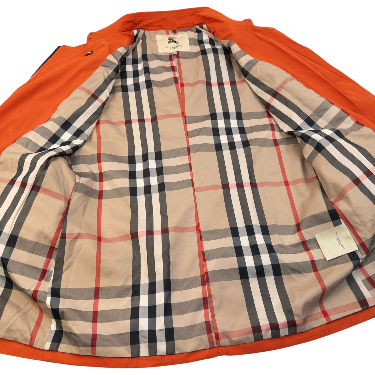 Vintage Burberry Nova Check Lined Jacket Womens Size XL