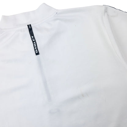 Vintage Oakley Q Zip Cycling T Shirt Size L