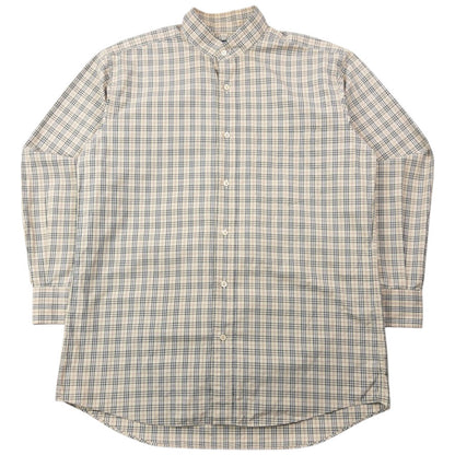 Vintage Burberry Nova Check Long Sleeve Button Up Shirt Size S