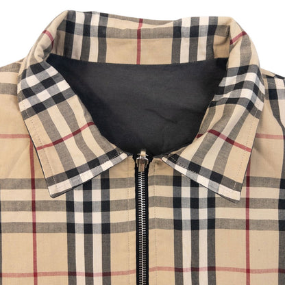 Vintage 2000s Burberry Nova Check Reversible Harrington Jacket Size L