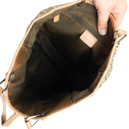 Vintage Dior Monogram Shoulder Bag
