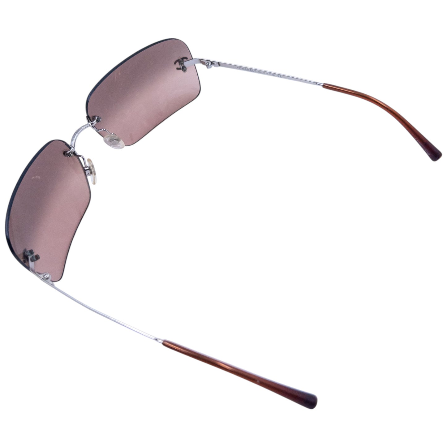 Vintage 2000s Chanel Rimless Sunglasses