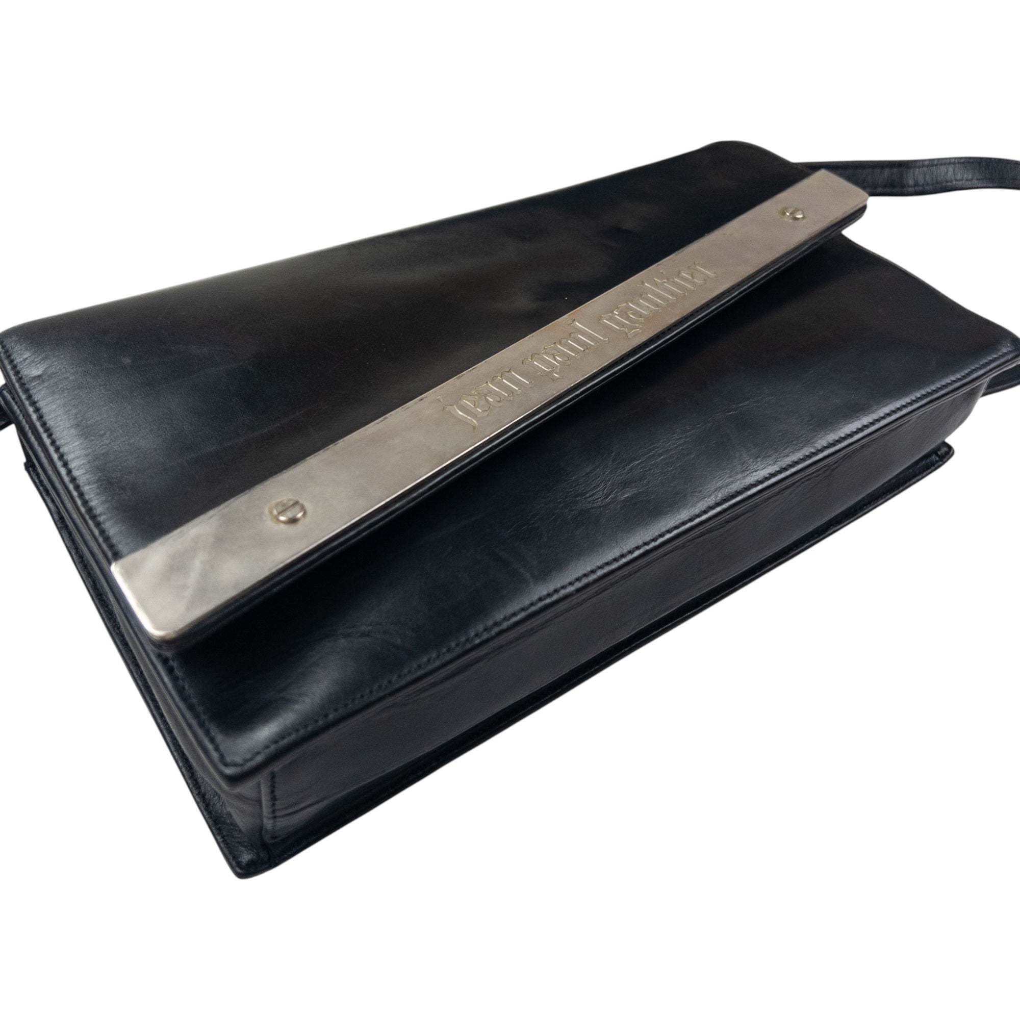 Vintage Jean Paul Gaultier Embossed Crossbody Bag