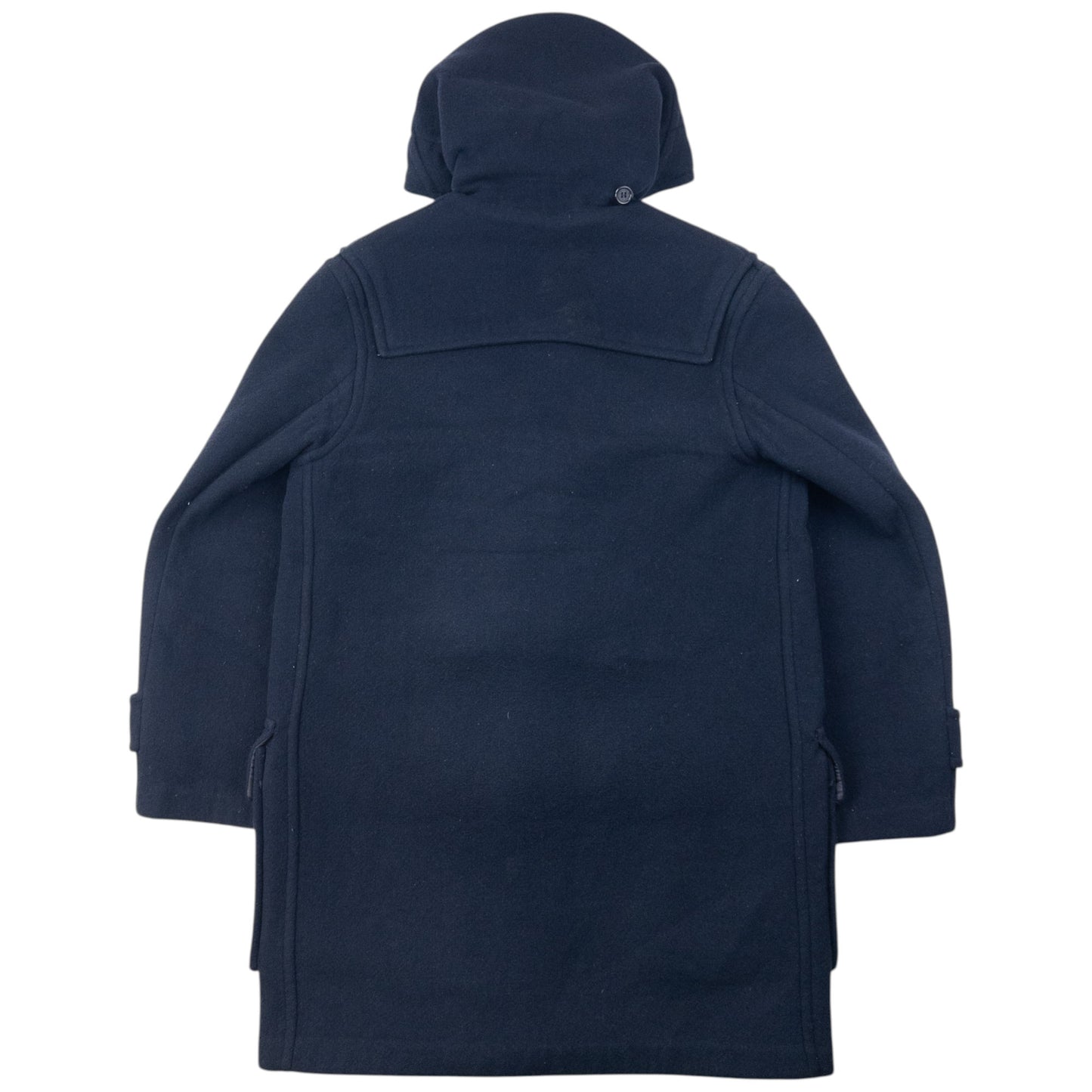 Vintage Burberry Nova Check Lined Wool Duffle Jacket Size M