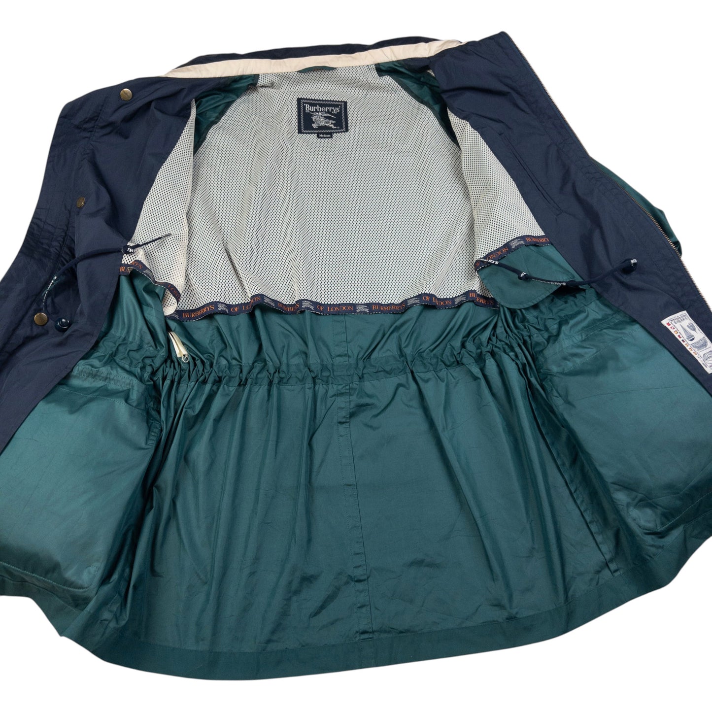 Vintage Burberry Zip Up Jacket Size M