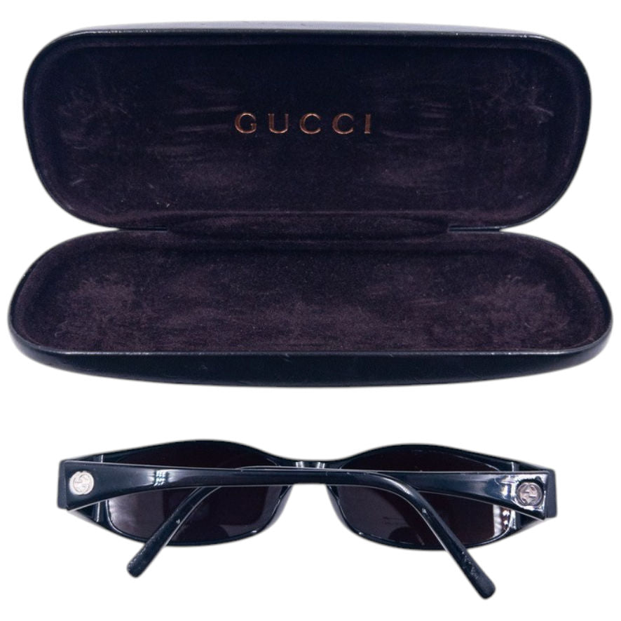Vintage 2000s Gucci By Tom Ford Sunglasses in black, photo 8