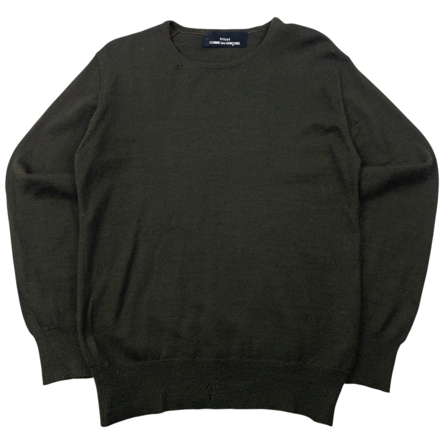 Vintage 1996 Comme Des Garçons Tricot Wool Jumper Womens Size M
