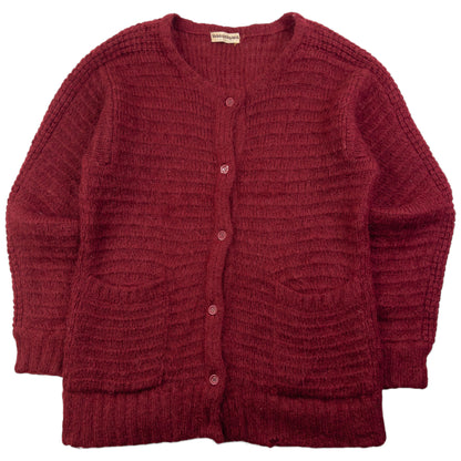 Vintage 80s Issey Miyake Wool Knit Cardigan Size M