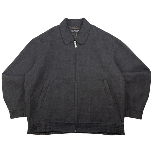 Vintage YSL Yves Saint Laurent Harrington Jacket Size L