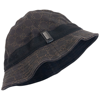 Vintage 2000s Gucci Monogram Bucket Hat Size M
