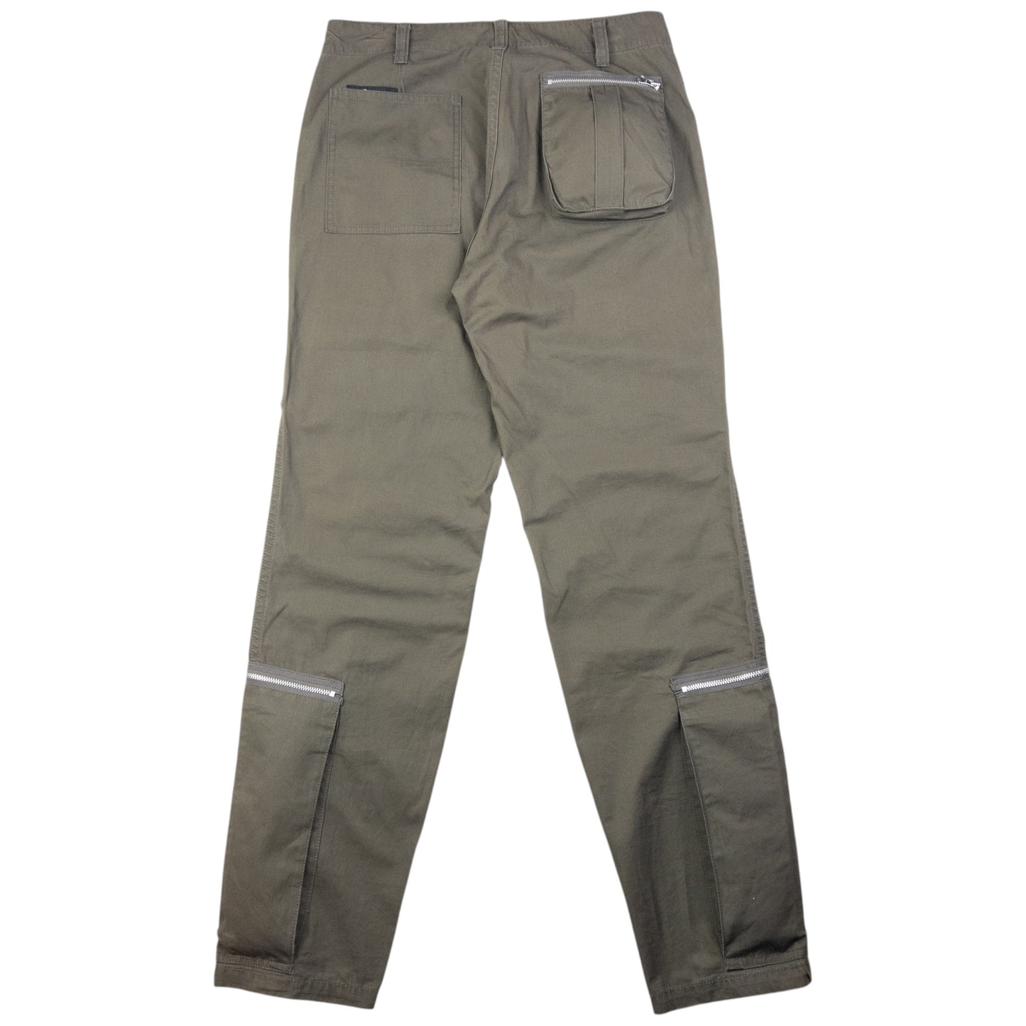 Vintage Good Enough Multi Zip Cargo Trousers Size W31