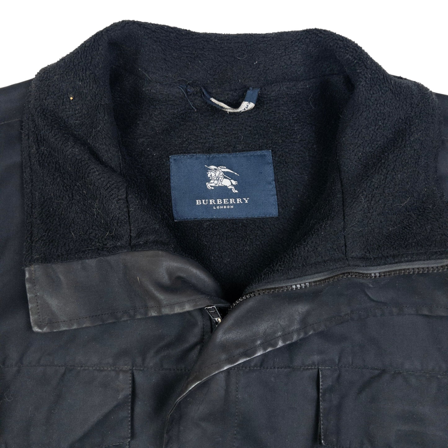 Vintage Burberry Fleece Lined Jacket Size XL