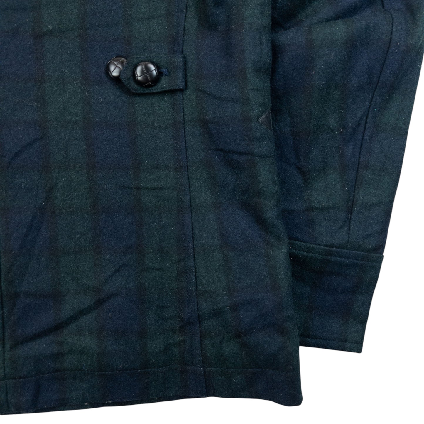Vintage 2000s Katharine Hamnett Checkered Wool Jacket Size M