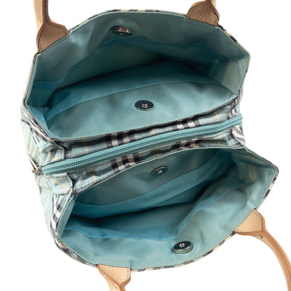 Vintage 2000s Burberry Blue Label Nova Check Handbag