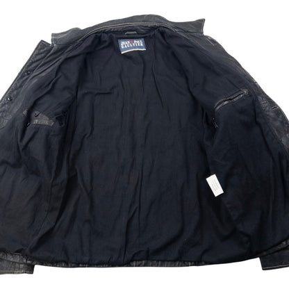 Vintage 2000s Jean Paul Gaultier Faux Leather Jacket Size M