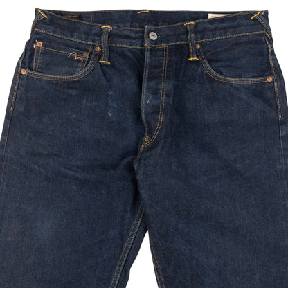 Vintage Evisu Painted Text Daicock Japanese Denim Jeans Size W33