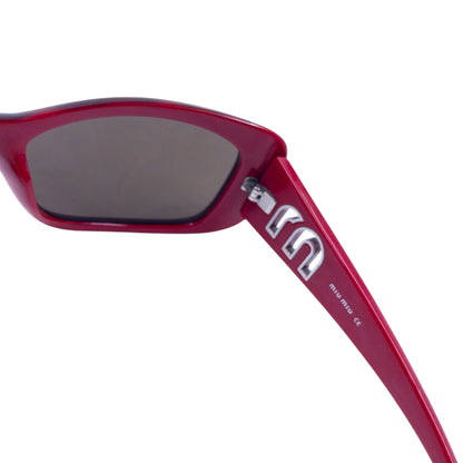 Vintage 2000s Miu Miu Cut-Out Tortoise Shell Sunglasses