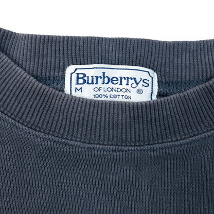 Vintage 90s Burberry Embroidered Sweatshirt Size XS