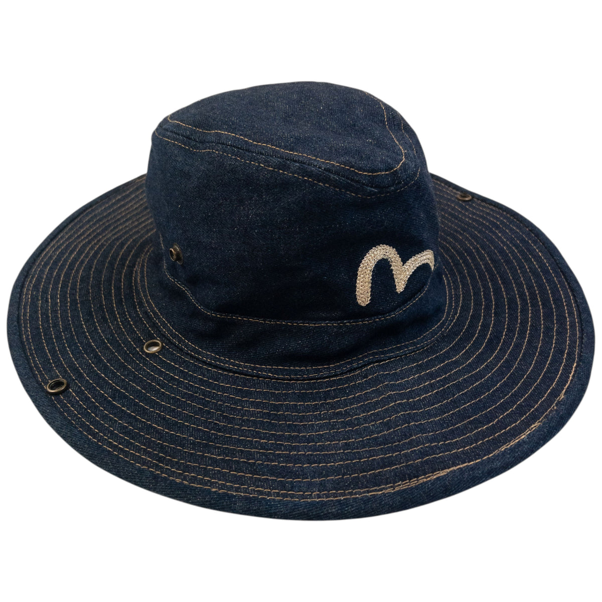 Vintage 2000s Evisu Gull Japanese Denim Hat