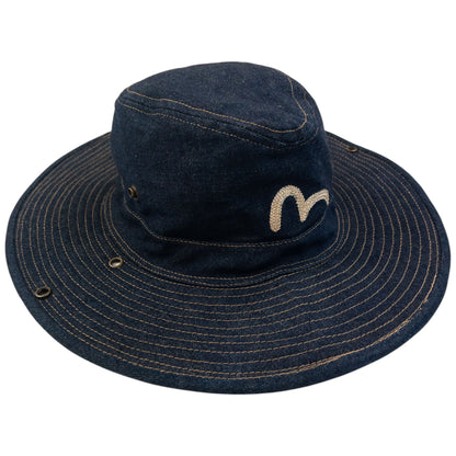 Vintage 2000s Evisu Gull Japanese Denim Hat