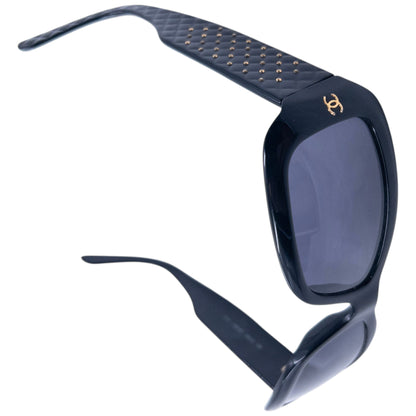 Vintage 90s Chanel Embossed Sunglasses