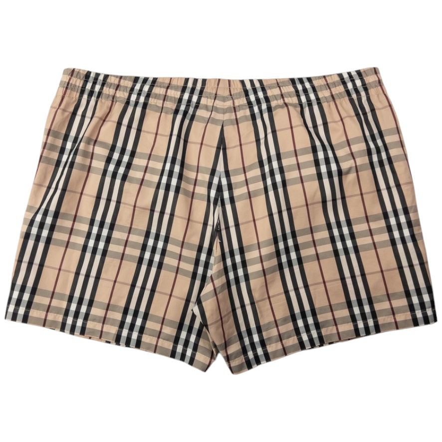 Vintage Burberry Nova Check Swim Shorts Size XXL