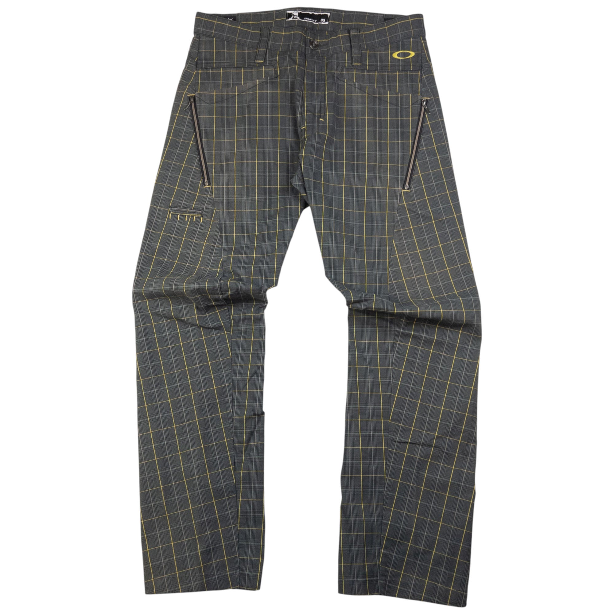 Vintage Oakley Checkered Trousers Size W31