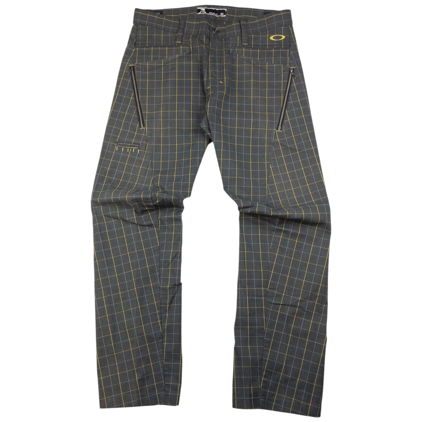 Vintage Oakley Checkered Trousers Size W31