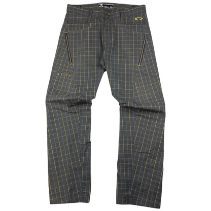 Vintage Oakley Checkered Trousers Size W31