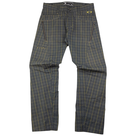 Vintage Oakley Checkered Trousers Size W31