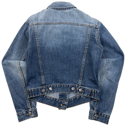 Vintage 2000s Gucci By Tom Ford Button Up Denim Jacket Womens Size S