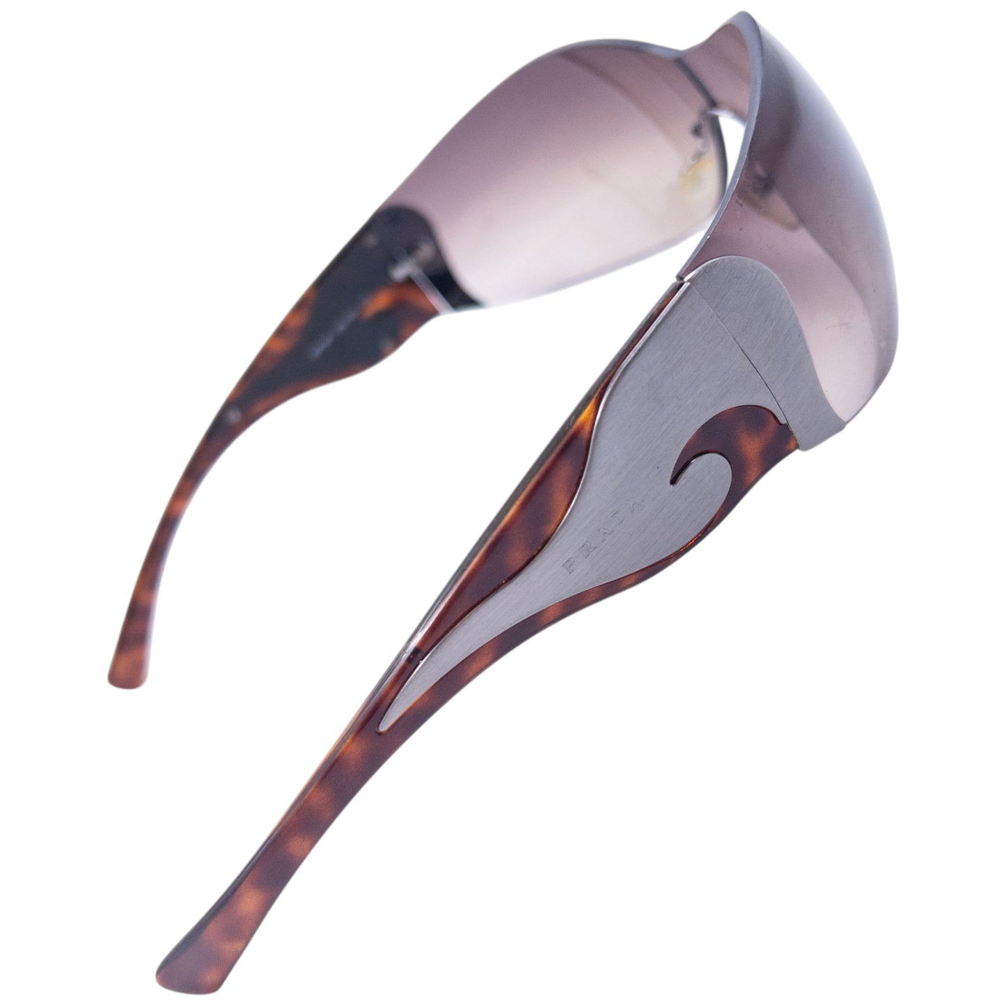 Vintage Prada Swirl Tortoise Shell Sunglasses