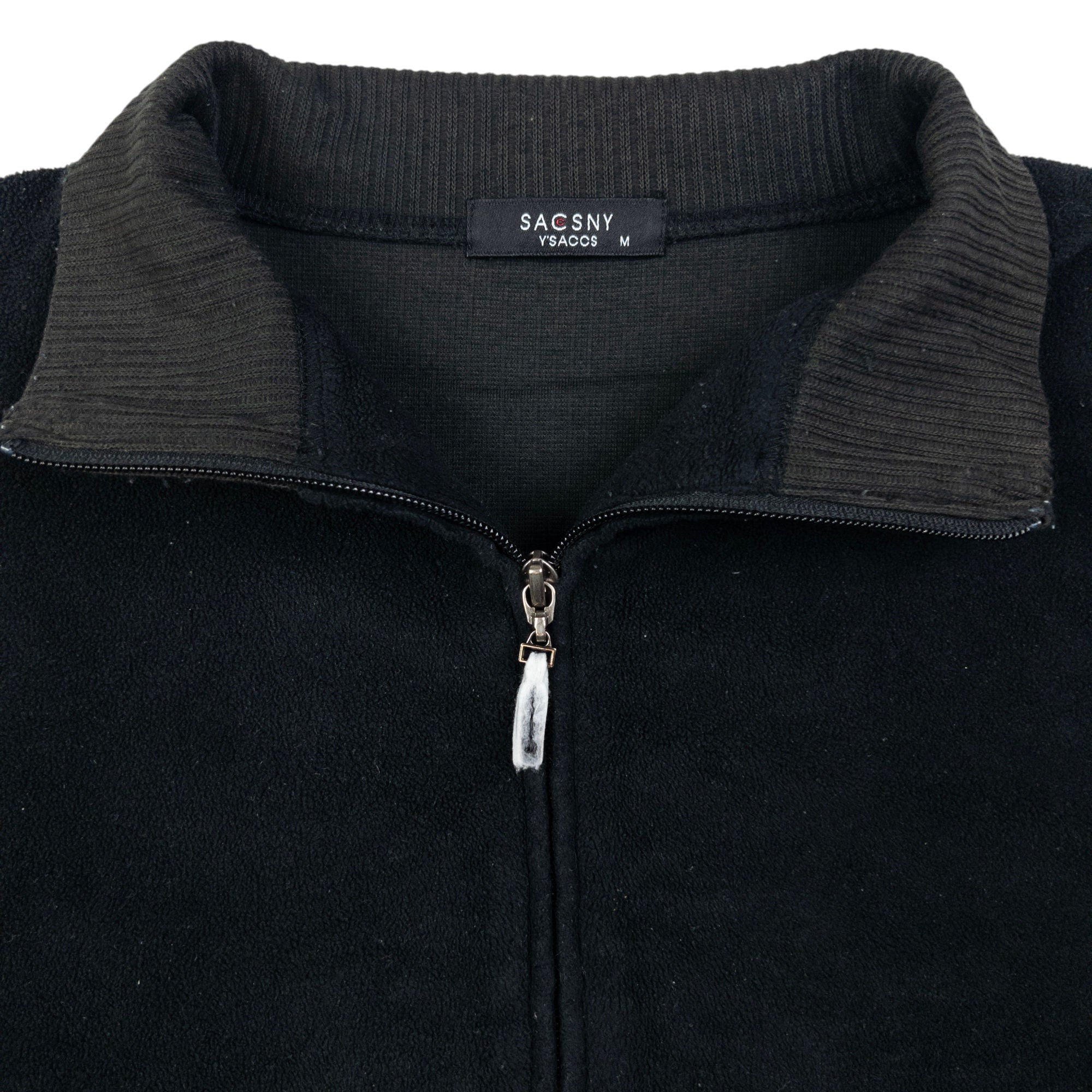 Vintage Y'Saccs By Yohji Yamamoto Zip Up Fleece Sweatshirt Size S