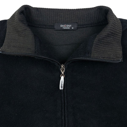 Vintage Y'Saccs By Yohji Yamamoto Zip Up Fleece Sweatshirt Size S