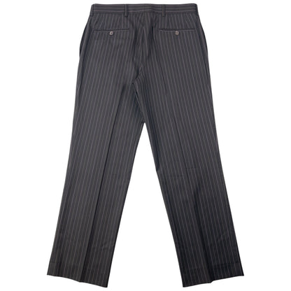 Vintage 90s YSL Yves Saint Laurent Pinstripe Jacket & Trousers Suit Set Size L