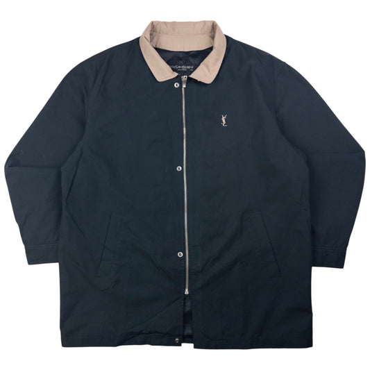 Vintage YSL Yves Saint Laurent Harrington Jacket Size XL