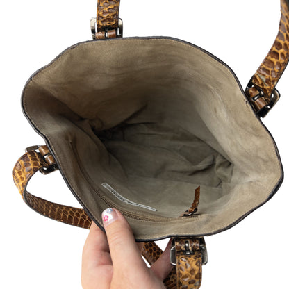 Vintage 2000s Miu Miu Patchwork Snakeskin Handbag