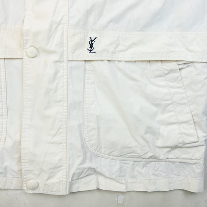 Vintage 90s YSL Yves Saint Laurent Zip Jacket Size L