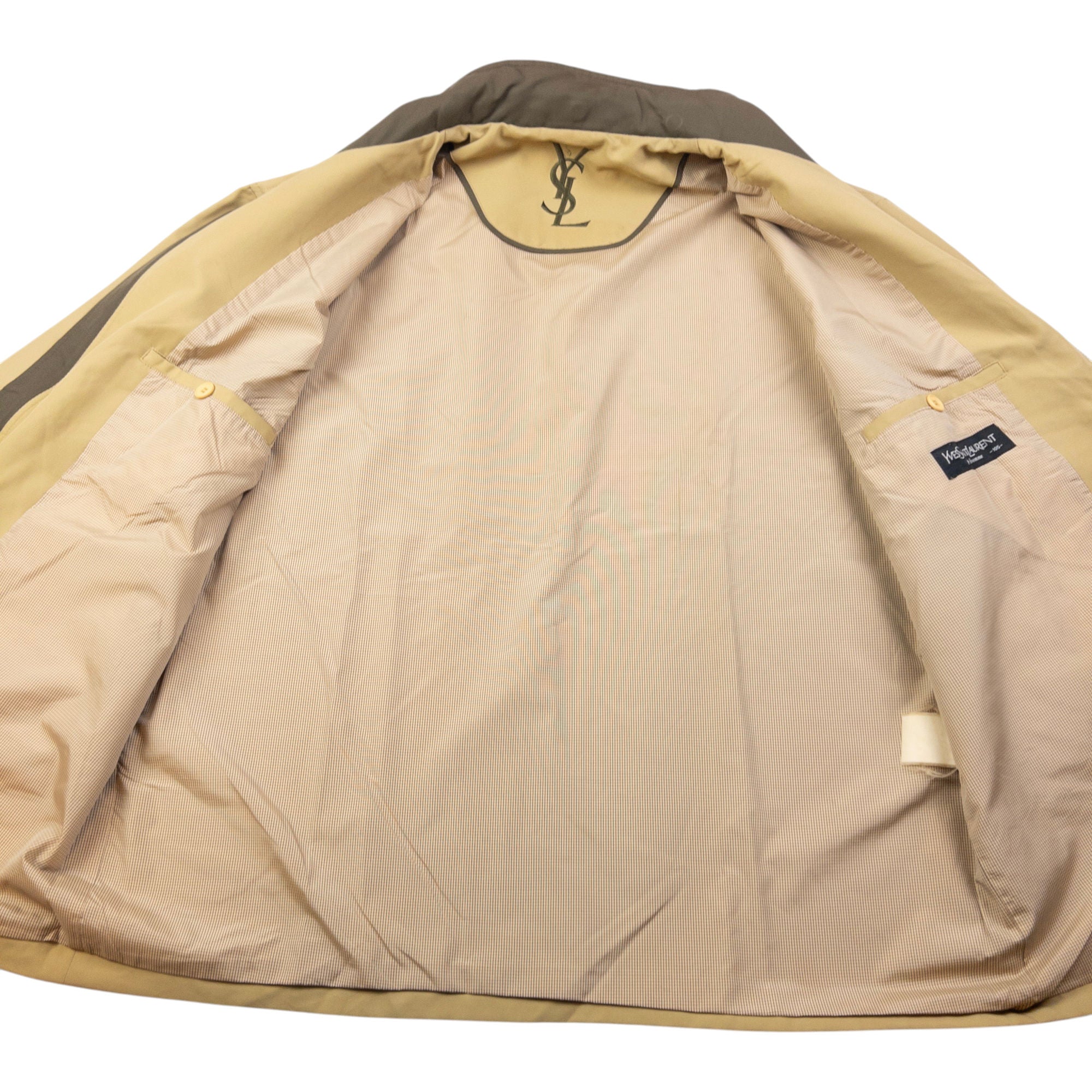 Vintage YSL Yves Saint Laurent Harrington Jacket Size XL