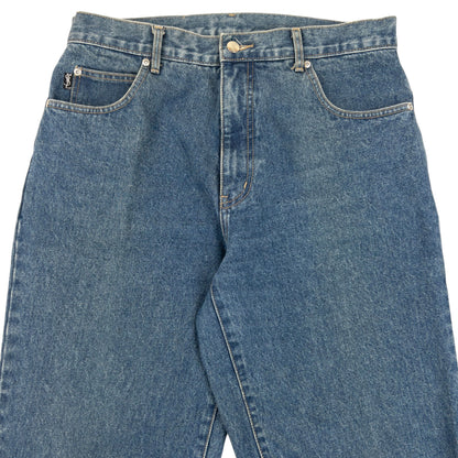 Vintage 2000s YSL Yves Saint Laurent Denim Jeans Size W32