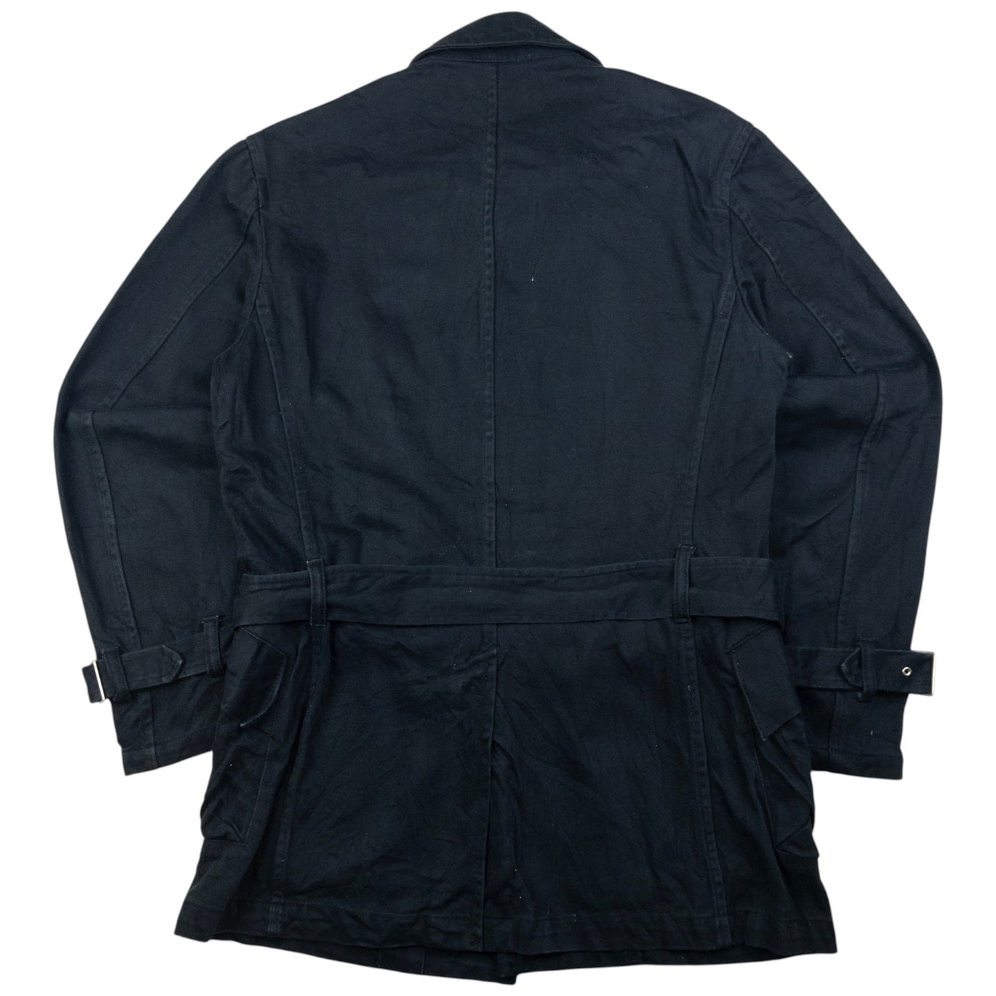 Vintage PPFM Belted Button Up Jacket Size M