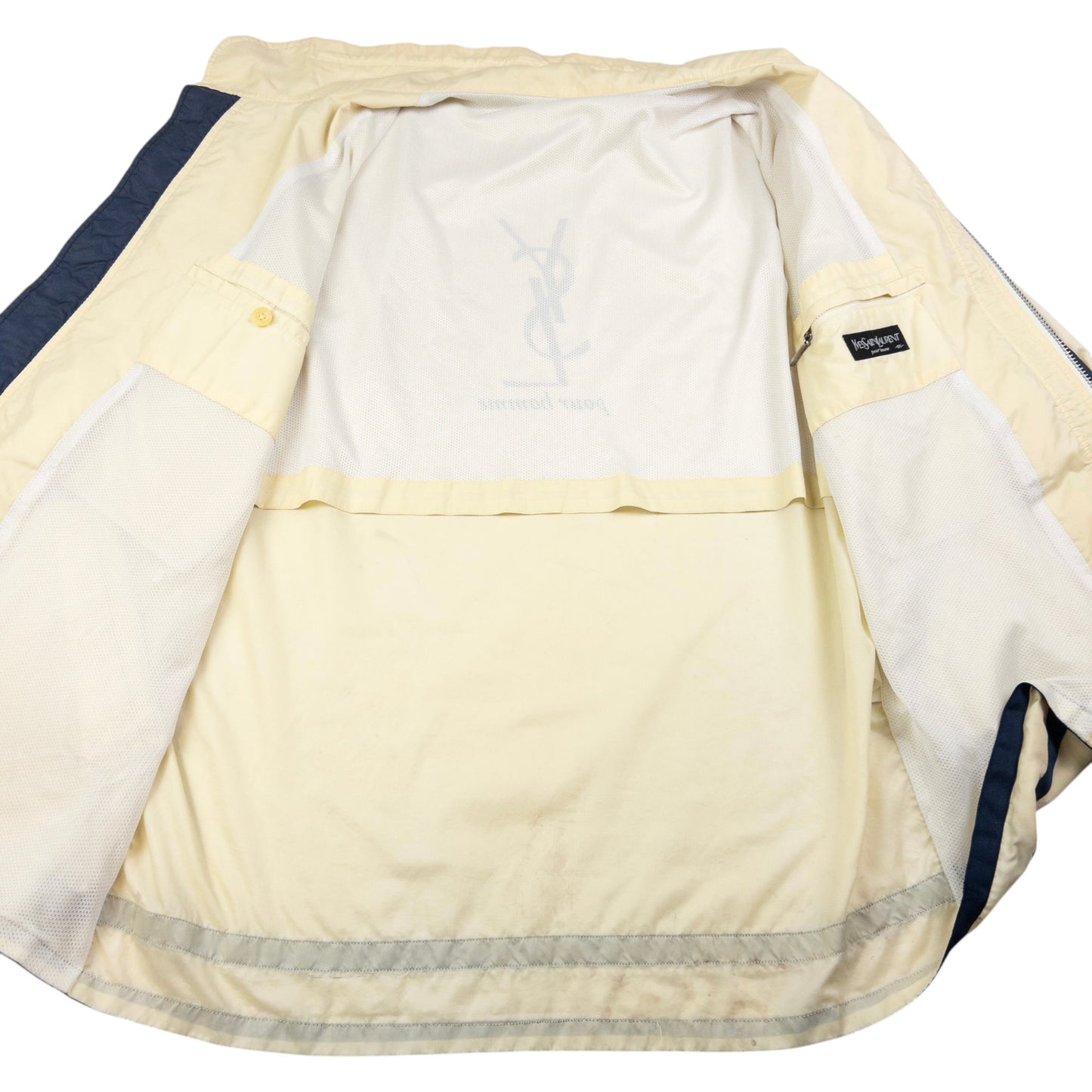 Vintage YSL Yves Saint Laurent Lightweight Jacket Size XL